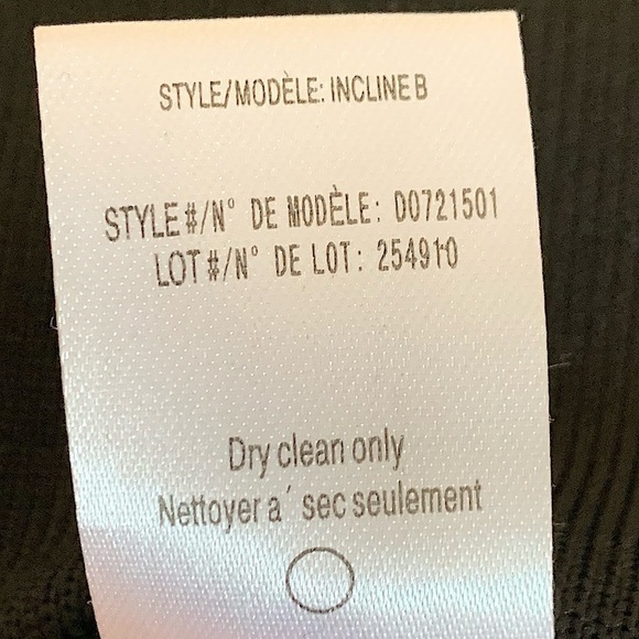 THEORY 38 Black Wool Blend Incline B Down-Force Sweatshirt Style Pullover Small - Picture 10 of 10